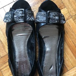 Open Toed Flat Shoes